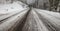 French Rural Road in Winter II