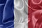 French satin flag