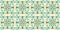 French seamless background, pattern with ornaments, colorful decor with mosaic.