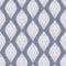 French shabby chic paisley. Line vector woven texture background. Antique white blue flourish seamless pattern. Hand