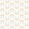 French shabby chic tiny seed vector stripe background. Dainty flower in blue and yellow off white seamless pattern. Hand