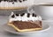 French Silk Chocolate Cream Pie with Whipped Topping and Chocolate Curls