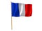 French silk flag