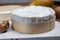 French soft Camembert cheese, original Camembert de Normandie, with white mold