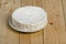 French soft cheese Coulommiers of the Brie family with a bloomy rind