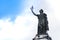 French statue of Liberty in Place de la Republique