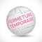 French temporary closure theme sphere