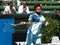 French Tennis player Jo-Wilfried Tsonga preparing for the Australian Open at the Kooyong Classic Exhibition tournament