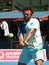 French Tennis player Jo-Wilfried Tsonga preparing for the Australian Open in Melbourne