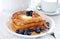 French Toast and Blueberries