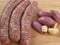 French Toulouse sausages