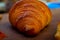 French traditiona croissant brioche butter bread