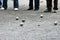 French traditional game (petanque)