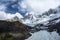 The French Valley in Torres del Paine, Patagonia, Chile - W circuit trekking.