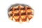 French waffle on white background