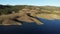 Frenchman Lake in Northern California - Aerial