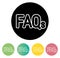 Frequently Asked Questions - FAQs- Icon