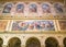 Fresco in the Basilica of Saint Lawrence in Damaso in Rome, Italy.