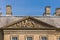 Fresco on Dumfries House in Cumnock, Scotland, UK.