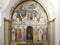 Fresco painted by Raffaello and Perugino inside the Chapel of San Severo in Perugia, Italy