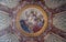 Fresco painting on the ceiling in Mantua Cathedral, Italy