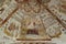 Fresco of Queen Agnes on the throne in St. Bendt\'s Church at