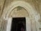 Frescoed entrance to the crusader fortress church, Kyrenia, northern Cyprus.