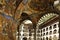 Frescoes under the arcades of the Rila monastery.