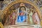 The frescos in Baptistery of Duomo or The Cathedral of Santa Maria Assunta by Giusto de Menabuoi