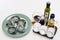 Fresh Abalones with Sauces set