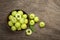 Fresh amla fruits