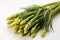 Fresh Asparagus on white background