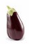 Fresh aubergine isolated on a white.