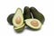 Fresh avocados to cook.