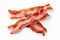 Fresh bacon food. Generate Ai