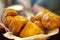 Fresh Baked Bread Rolls Close Up