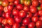 Fresh Barbados Cherry fruit on the dark background