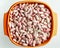 Fresh Beans Borlotti kind, small vegetables