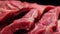 Fresh beef meat close up