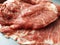 Fresh beef meat closeup. Food before heat treatment