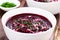 Fresh Beetroot Cream Soup