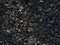 Fresh blacktop gravel ground Road material