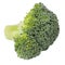 Fresh broccoli isolated on white background. File contains clipping path