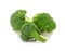 Fresh broccoli on white background. Natural food high