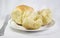 Fresh Buttered Rolls with Steam