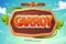 Fresh Carrot Comic Cartoon game adventure tittle 3D Editable text Effect Style