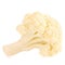 Fresh cauliflower cabbage vegetable on white background