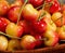 Fresh Cherries in Basket