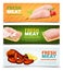 Fresh Chicken Meat Horizontal Banners