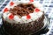 Fresh Chocolate tart cake